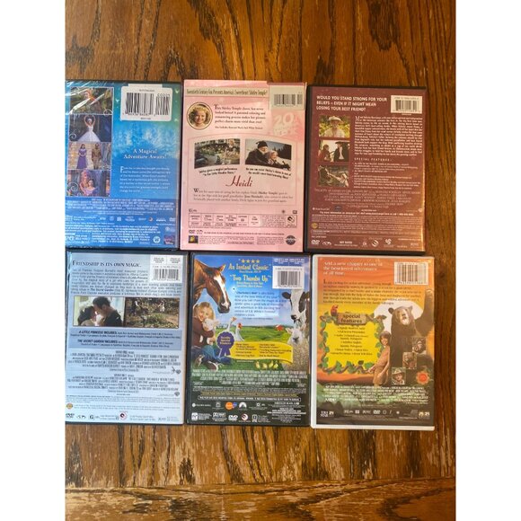 Shirley Temple Heidi DVD Set & Family Movie Collection Including Nutcracker Feli - Picture 2 of 2